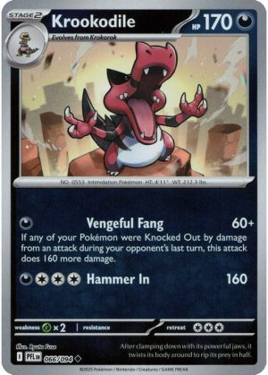 Krookodile - 066/094 - Reverse
