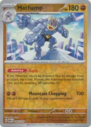 Machamp - 068/165 - Reverse