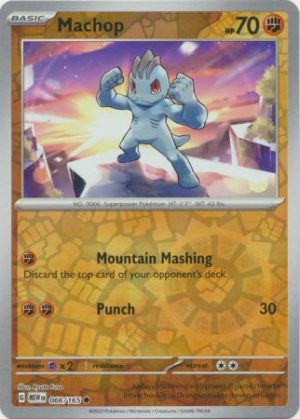 Machop - 066/165 - Reverse