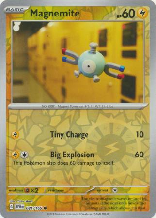 Magnemite - 081/165 - Reverse