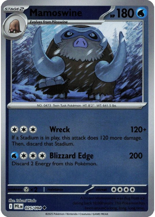 Mamoswine – 025/094 – Reverse