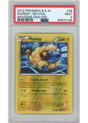 Mareep 38/124 Reverse Foil PSA 9
