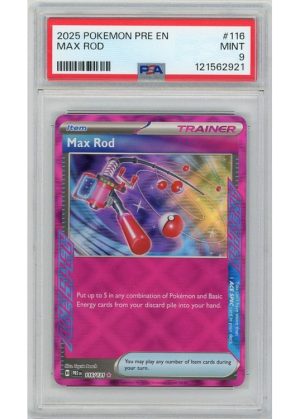 Max Rod 116/131 PSA 9