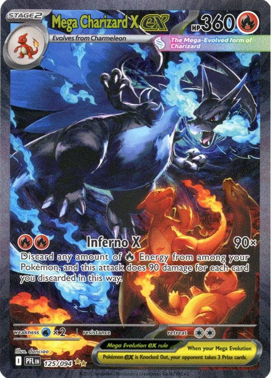 Mega Charizard X ex - 125/094