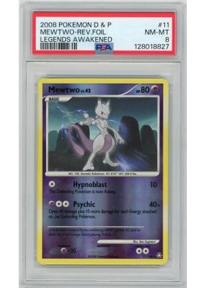 Mewtwo LV. 42 11/146 Reverse Foil PSA 8