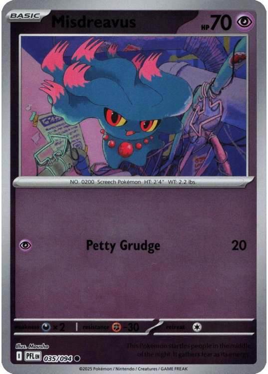 Misdreavus – 035/094 – Reverse