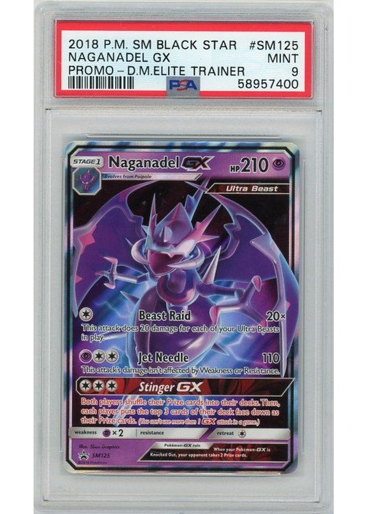 Naganadel GX SM125 PSA 9