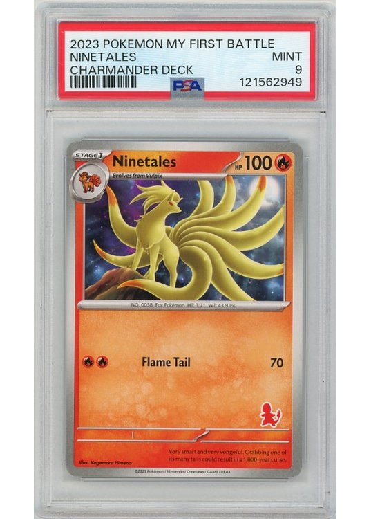 Ninetales – My First Battle – – PSA 9