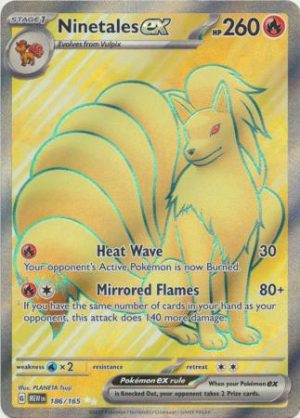 Ninetales ex - 186/165