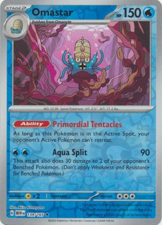 Omastar - 139/165 - Reverse