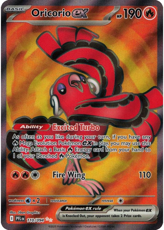 Oricorio ex - 110/094