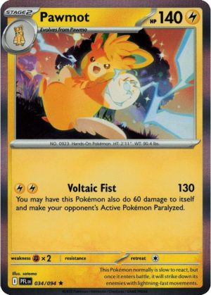 Pawmot - 034/094 (Holo)