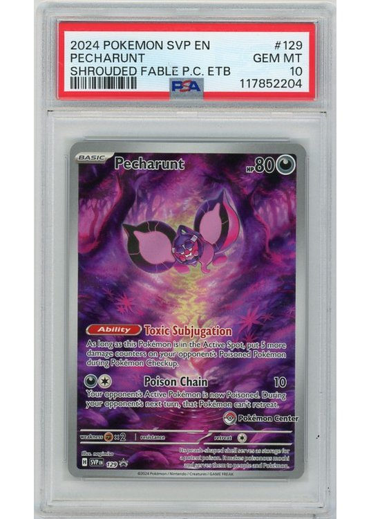 Pecharunt – SVP129 – PSA 10