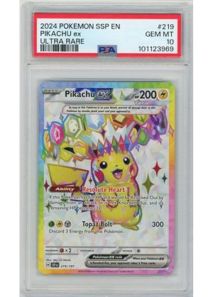 Pikachu 219/191 PSA 10
