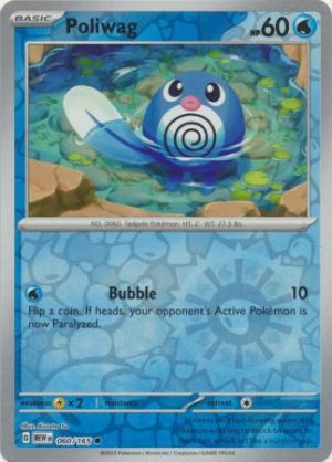 Poliwag - 060/165 - Reverse