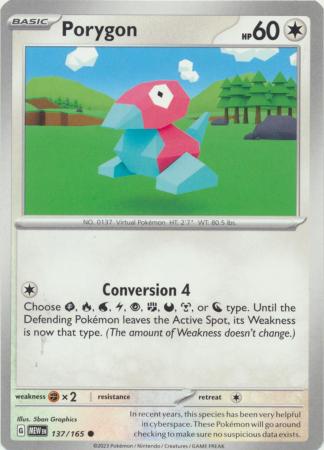 Porygon – 137/165