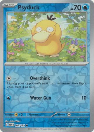 Psyduck - 054/165 - Reverse