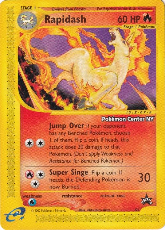 Rapidash (Pokémon Center NY) - 51