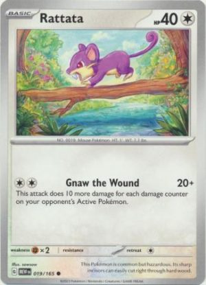 Rattata - 019/165