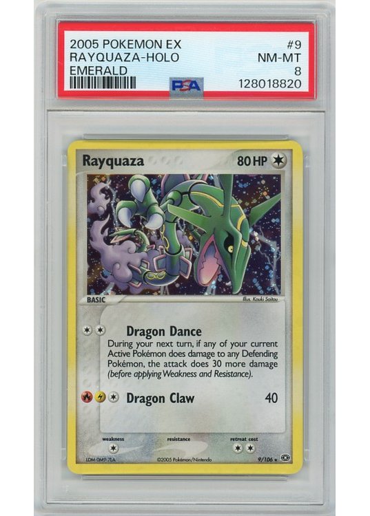Rayquaza 9/106 PSA 8