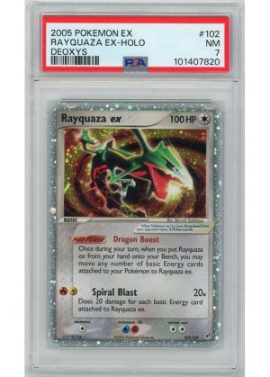 Rayquaza ex 102/107 PSA 7