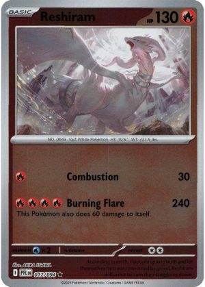 Reshiram - 017/094 - Reverse