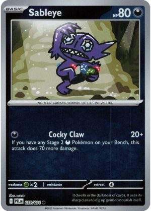Sableye - 059/094 - Reverse