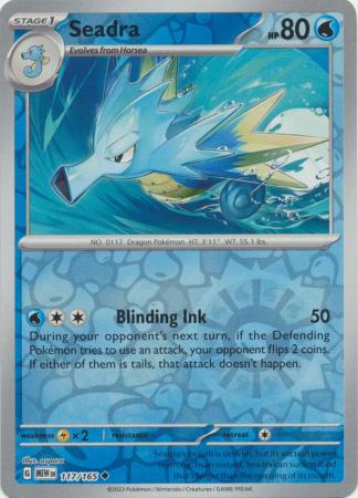 Seadra - 117/165 - Reverse
