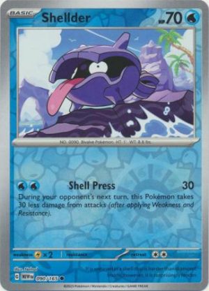 Shellder - 090/165 - Reverse