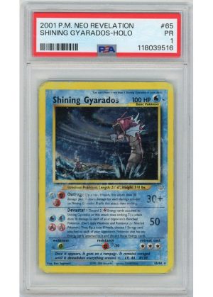 Shining Gyarados 65/64 PSA 1