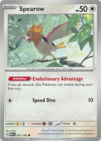 Spearow – 021/165