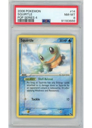 Squirtle 14/17 PSA 8