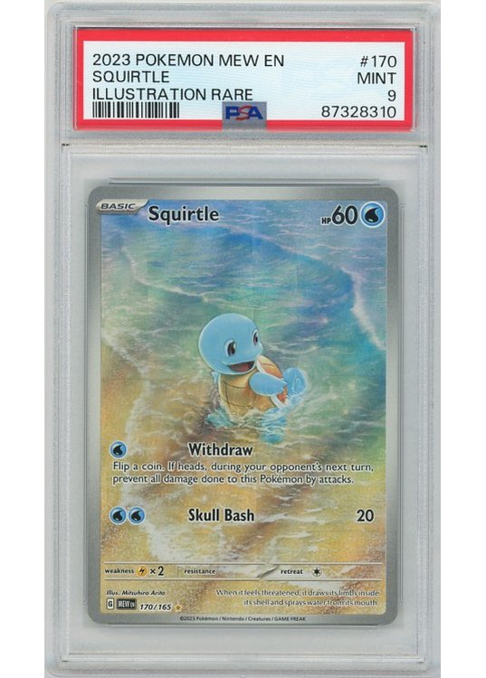 Squirtle 170/165 PSA 9