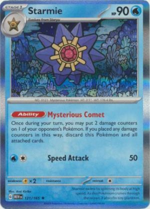 Starmie - 121/165 (Holo)