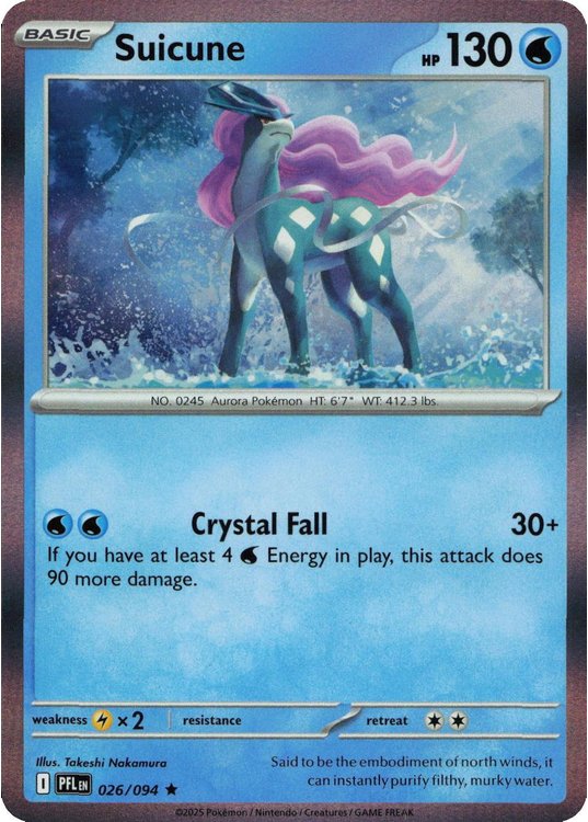 Suicune – 026/094 (Holo)