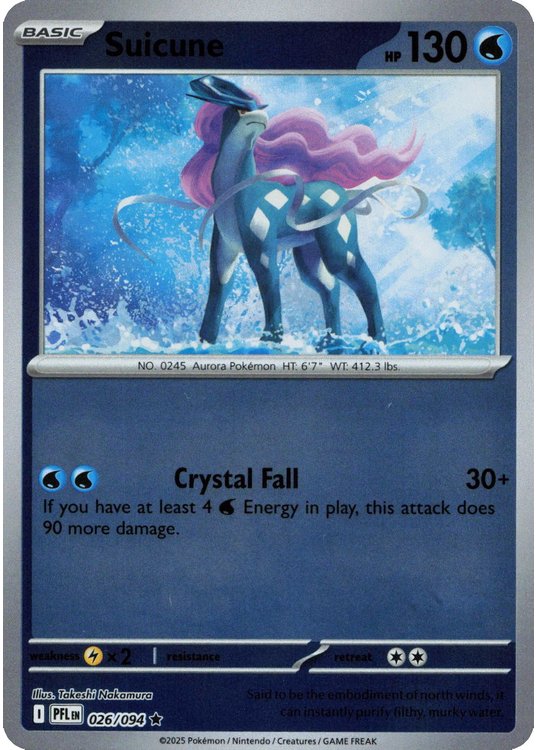 Suicune – 026/094 – Reverse