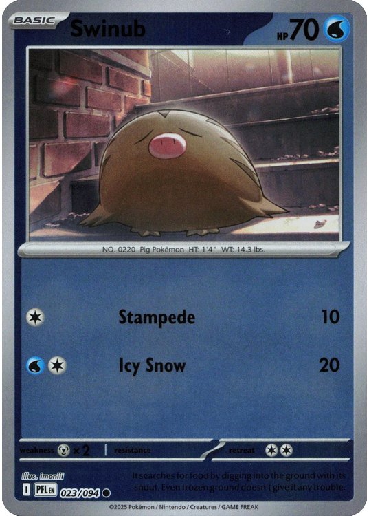 Swinub – 023/094 – Reverse