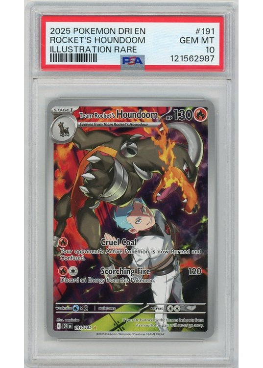 Team Rocket’s Houndoom – 191/182 – PSA 10