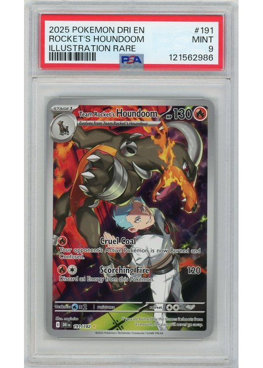Team Rocket’s Houndoom – 191/182 – PSA 9
