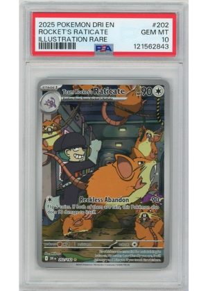 Team Rocket's Raticate 202/182 PSA 10