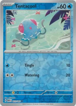 Tentacool - 072/165 - Reverse