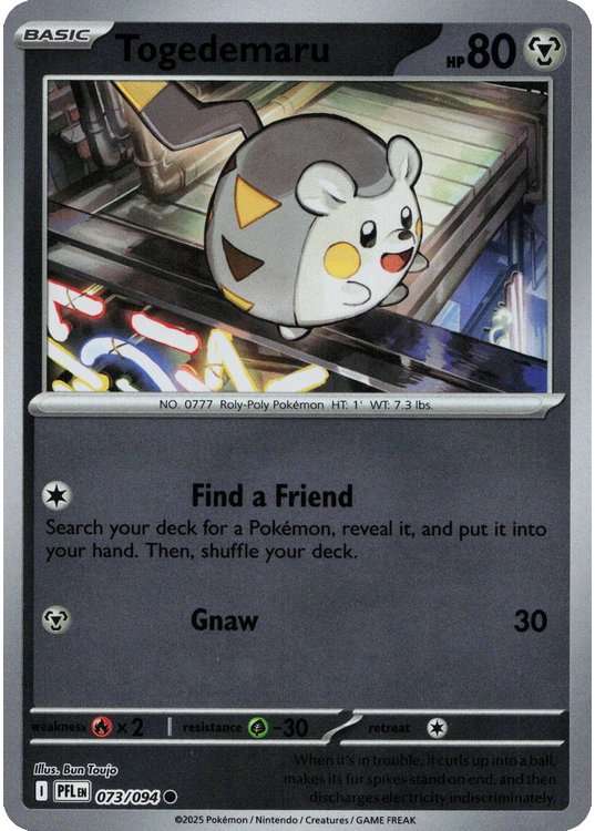 Togedemaru - 073/094 - Reverse