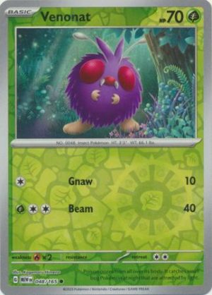 Venonat - 048/165 - Reverse