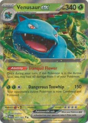 Venusaur ex - 003/165
