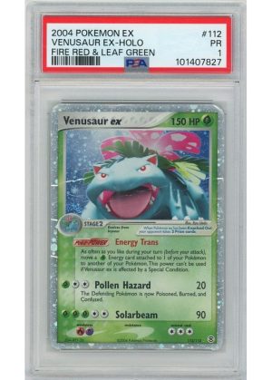 Venusaur ex 112/112 PSA 1