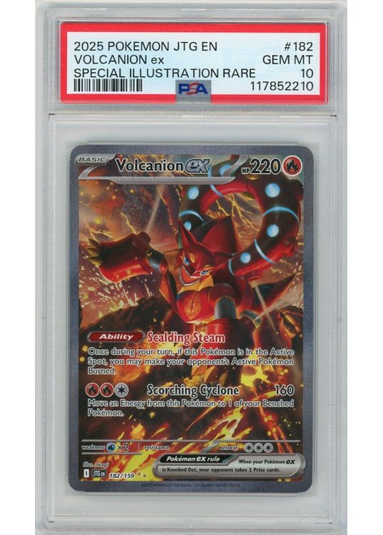 Volcanion ex – 182/159 – PSA 10