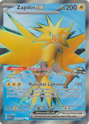 Zapdos ex - 192/165