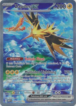 Zapdos ex - 202/165