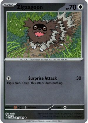 Zigzagoon - 081/094 - Reverse