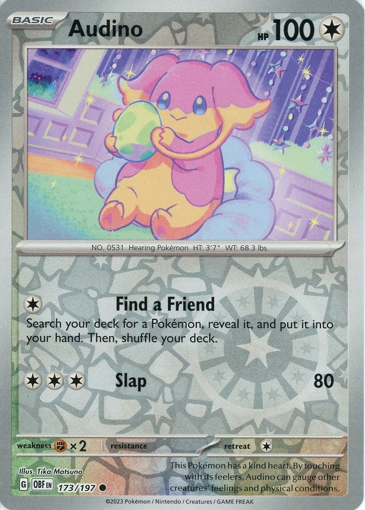 Audino - 173/197 - Reverse